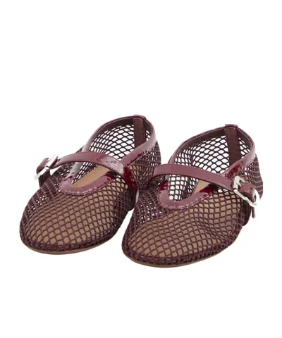 Alaïa Flat Mesh Ballet Flats