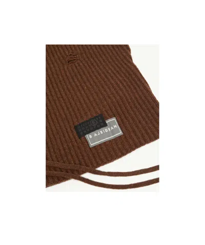 Mm6 Maison Margiela Ribbed-knit Balaclava