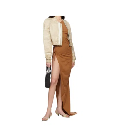 Rick Owens Drkshdw One Shoulder Dress