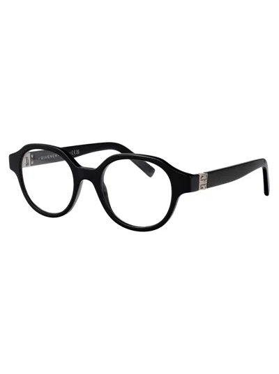 Givenchy Black Acetate Glasses In Black