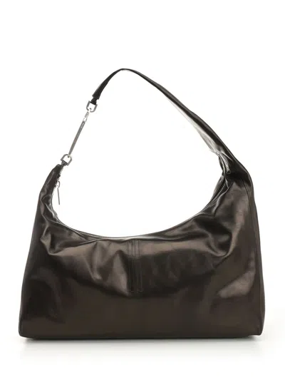 Rick Owens Cropped Gemini Bag Shoulder Bags Black
