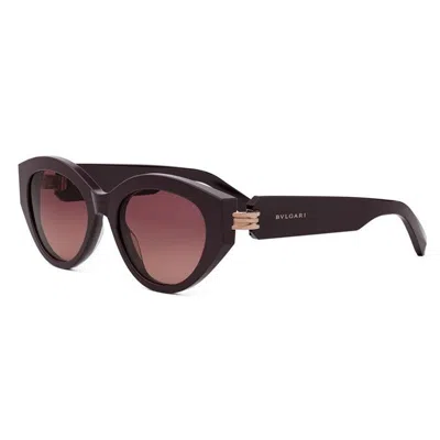 Bvlgari Full Frame Sunglasses In Brown