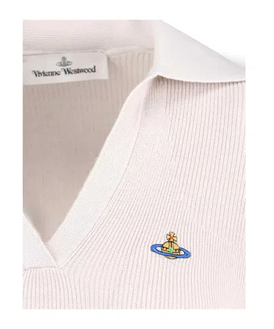 Vivienne Westwood Ribbed Texture Short Sleeves