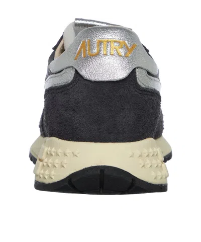 Autry Reelwind Lace-up Sneakers In Black