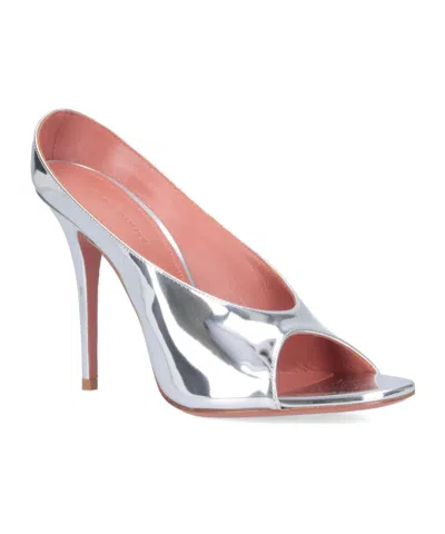 Amina Muaddi Open-toe High-heeled Sandals
