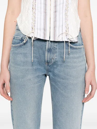 Agolde Jeans With Belt Loops