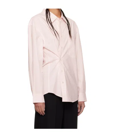 Dunst Pink Paperly Oversized Shirt In Pink
