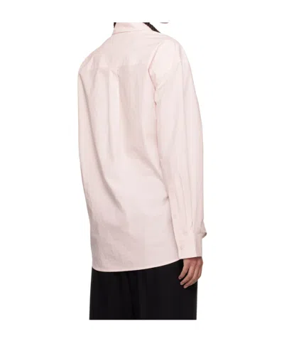 Dunst Pink Paperly Oversized Shirt In Pink