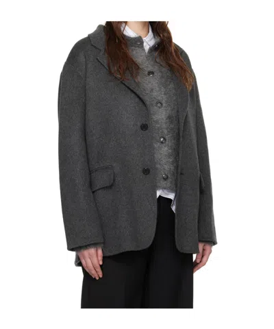 Dunst Gray Handmade Blazer In Gray