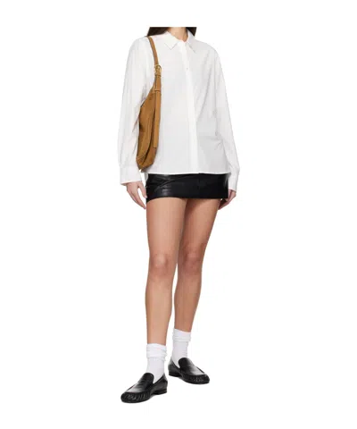 Dunst Synthetic Mini Skirt In Black
