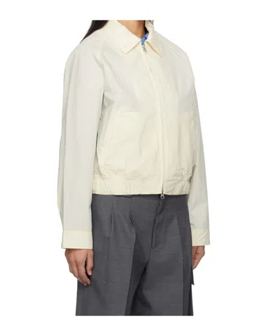 Dunst Off-white Spread Collar Jacket