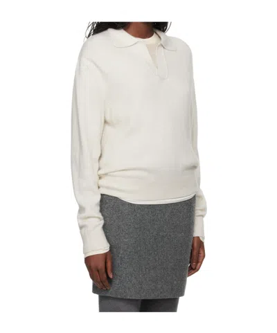 Dunst Sweaters White In White