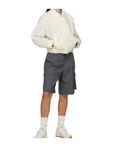 Dunst Off-white Spread Collar Jacket
