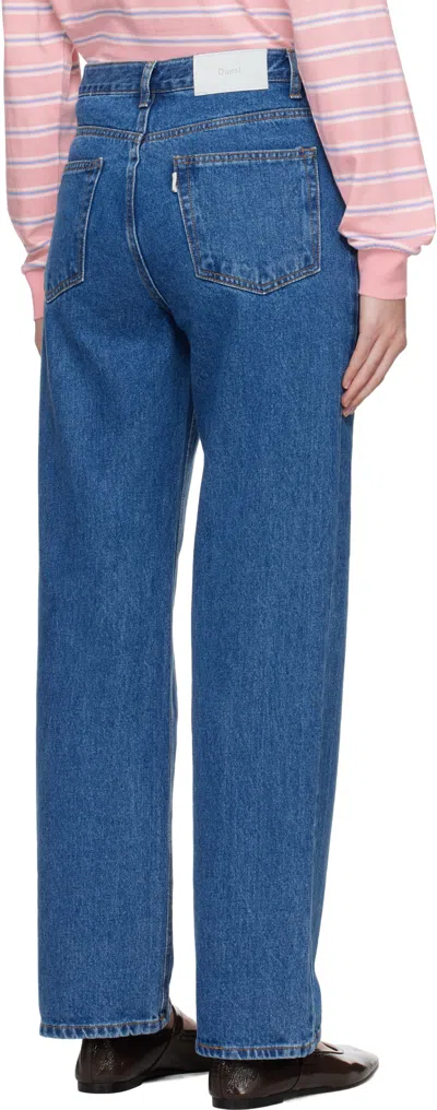 Dunst Blue Loose Fit Jeans In Blue