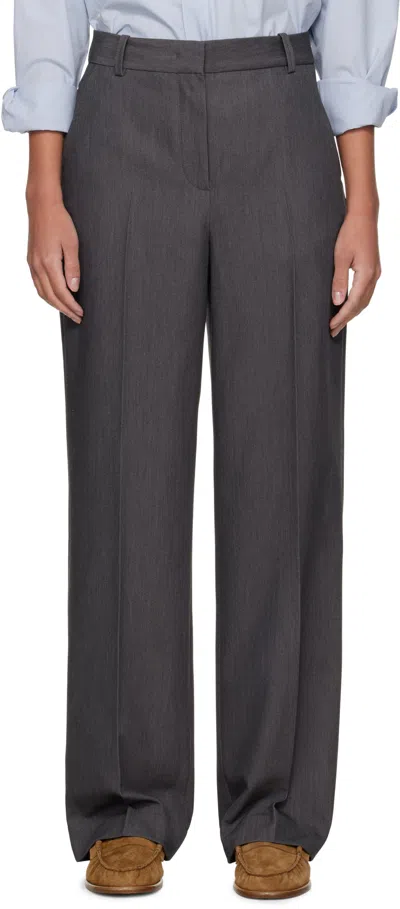 Dunst Straight Pants In Gray