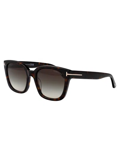 Tom Ford Full Frame Sunglasses In Black