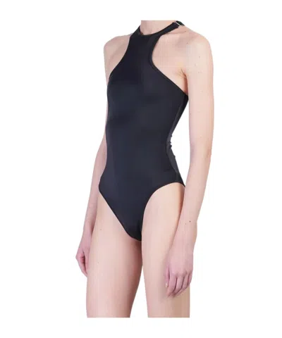 Attico One Piece Swimsuit In Black