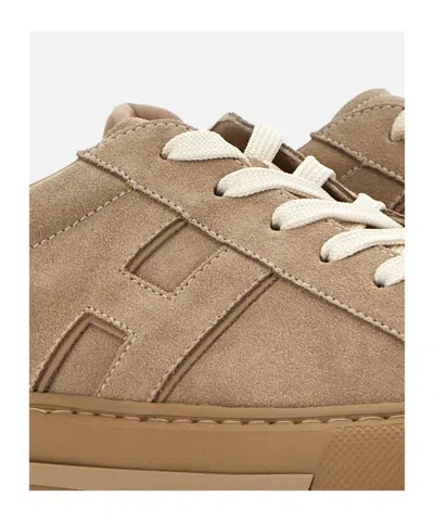 Hogan H691 Side H Patch Sneakers In Neutral