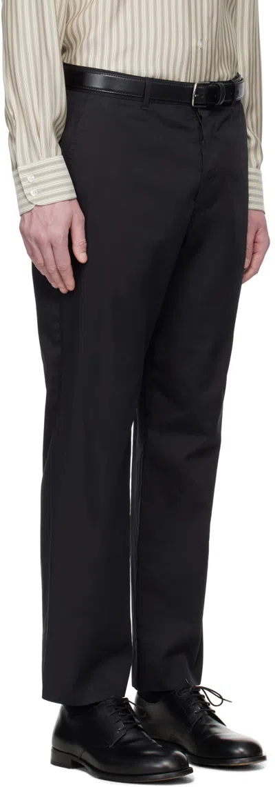 The Row Belt Loops Slacks In Black