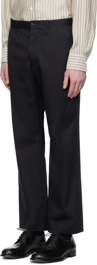 The Row Belt Loops Slacks In Black