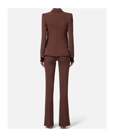 Elisabetta Franchi Womens Suit In Crêpe Fabric