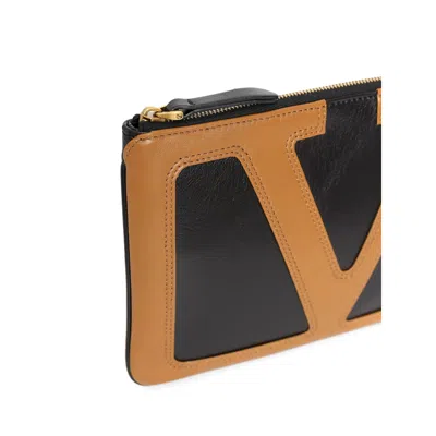 Valentino Viva Superstar Leather Envelope Clutch Bag In Multi