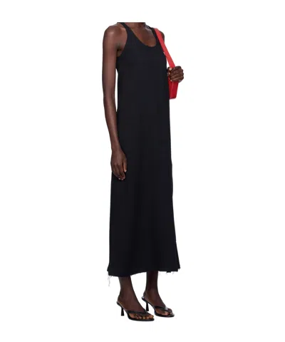 Totême Sleeveless Midi Dress In Black