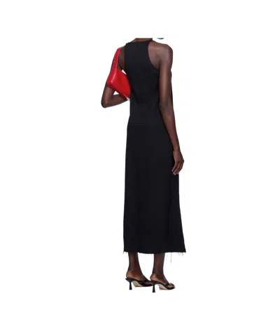 Totême Sleeveless Midi Dress In Black