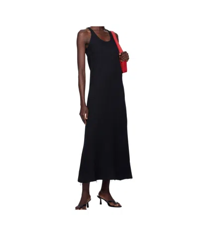 Totême Sleeveless Midi Dress In Black