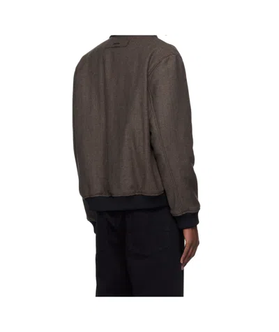 Hugo Boss Long Sleeve Casual Jacket In Brown