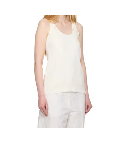 Totême Textured Top In White