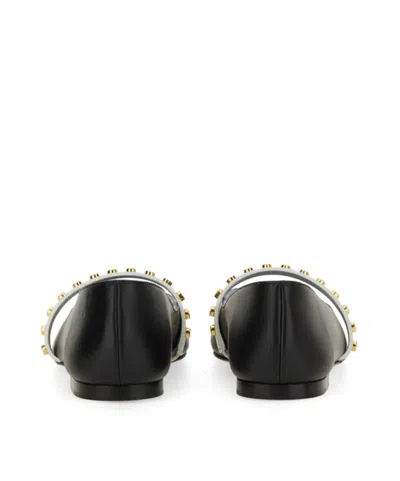 Alexander Mcqueen Studded Strap Ballerina Shoes