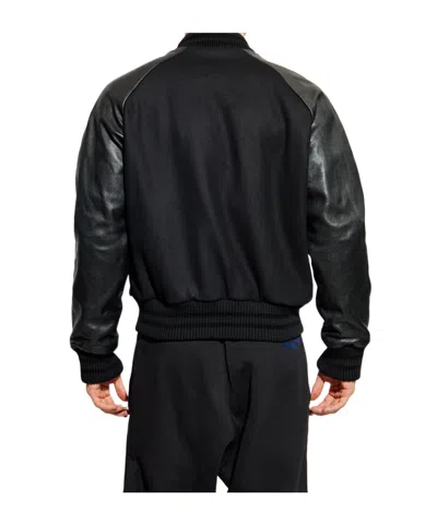 Dsquared2 Long Sleeve Casual Jacket In Black