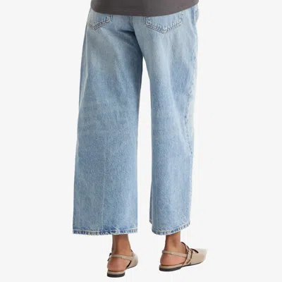 Anine Bing Heath Faded Jeans In Blue