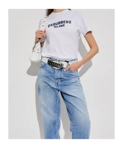 Dsquared2 Round Neck Short Sleeve T-shirt