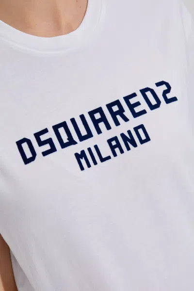 Dsquared2 Round Neck Short Sleeve T-shirt