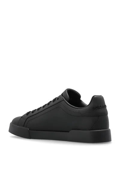 Dolce & Gabbana Leather Low-top Sneakers