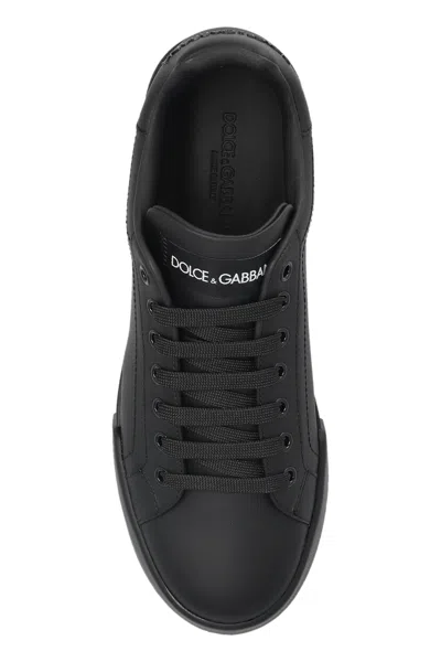 Dolce & Gabbana Leather Low-top Sneakers