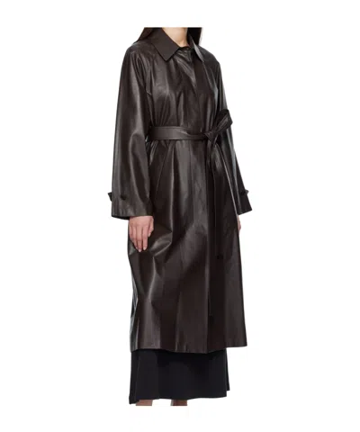 The Row Domeka Trenchcoat In Black