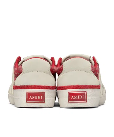 Amiri Bandana Sunset Skate Sneakers
