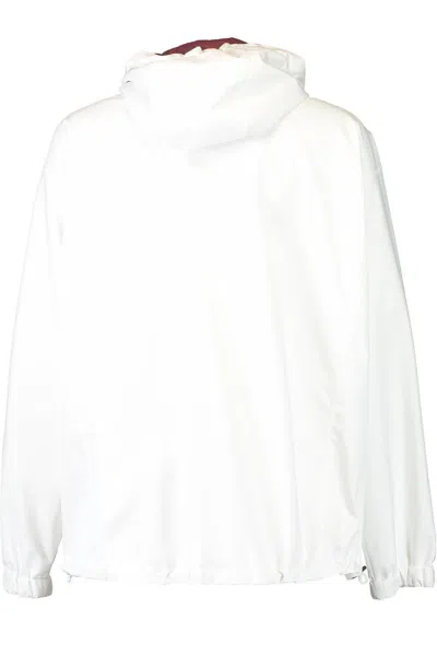 Brunello Cucinelli Long Sleeve Casual Jacket In White