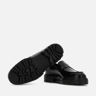 Hogan H673 Leather Loafers