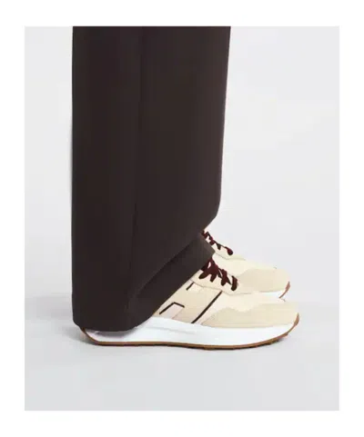 Hogan Low Top Sneakers Sole Contrasting In Transparent