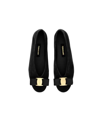 Ferragamo Vara Bow Ballet Flats