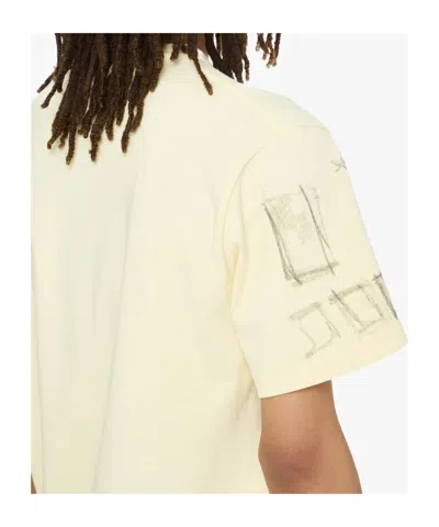 Jw Anderson Printed T-shirt In Yellow