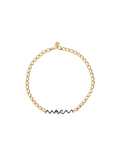 Marni Chain-link Brass Necklace