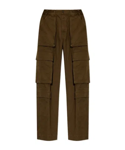 Dsquared2 Belt Loop Track Pants In Green