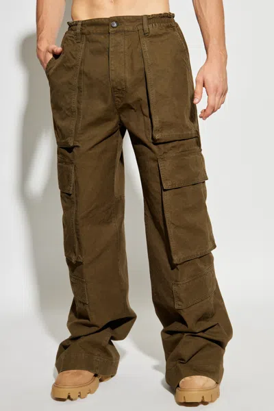 Dsquared2 Belt Loop Track Pants In Green