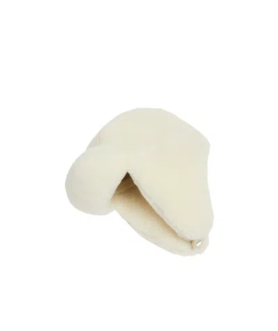 Marni Faux-fur Bucket Hat In Neutral