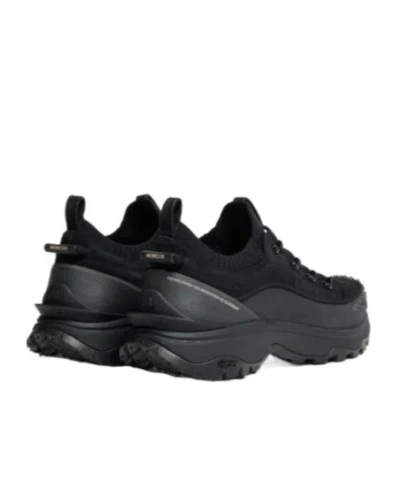 Moncler Trailgrip Lite3 Low Top Sneakers In Black